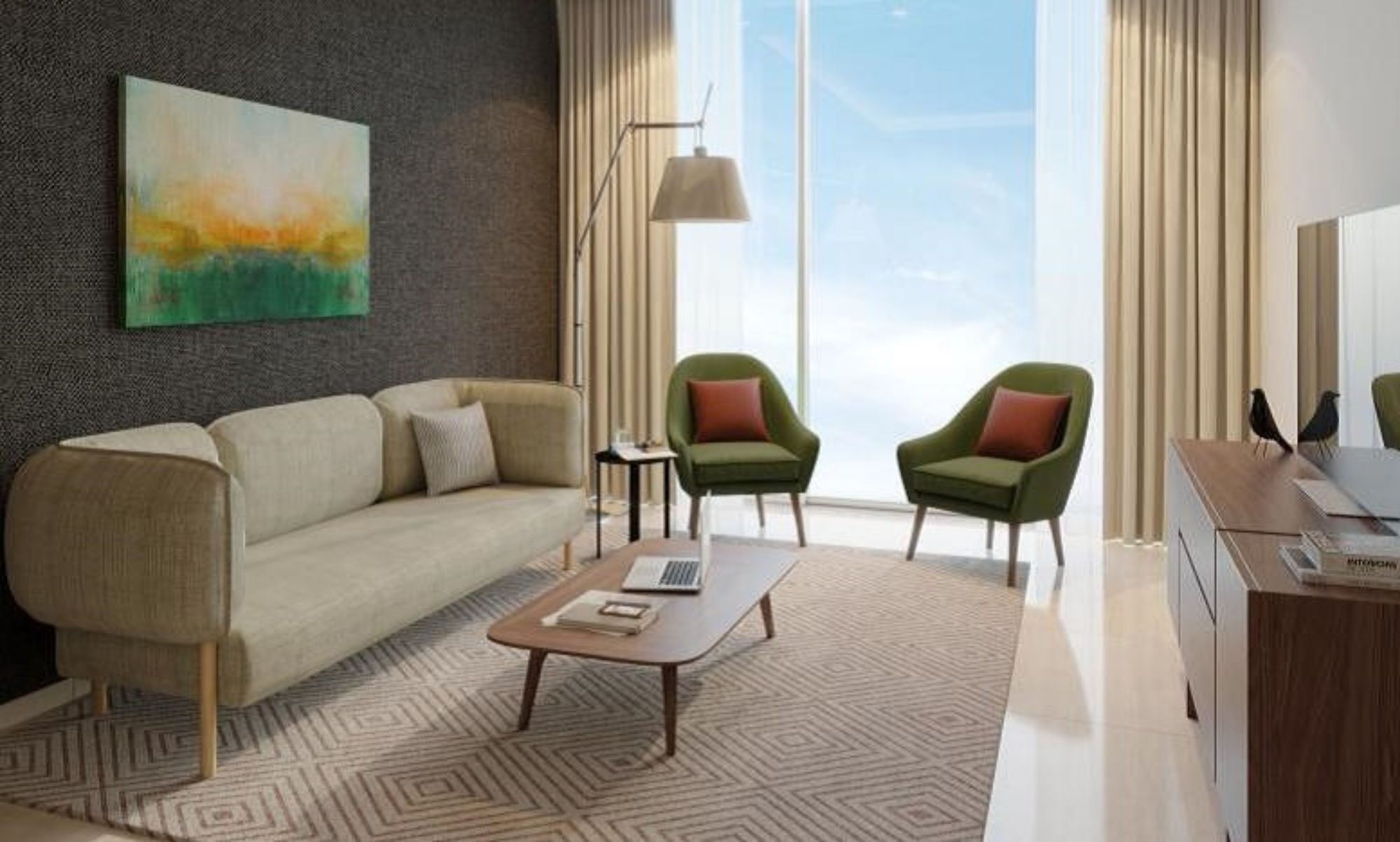 Radisson Blu Hotel Apartment Dubai Silicon Oasis Eksteriør billede