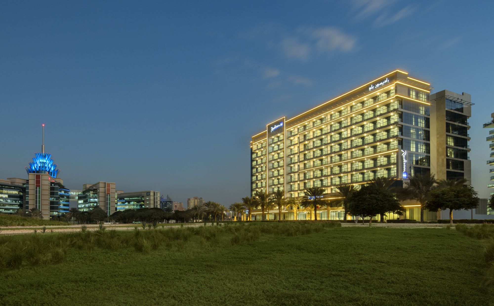 Radisson Blu Hotel Apartment Dubai Silicon Oasis Eksteriør billede