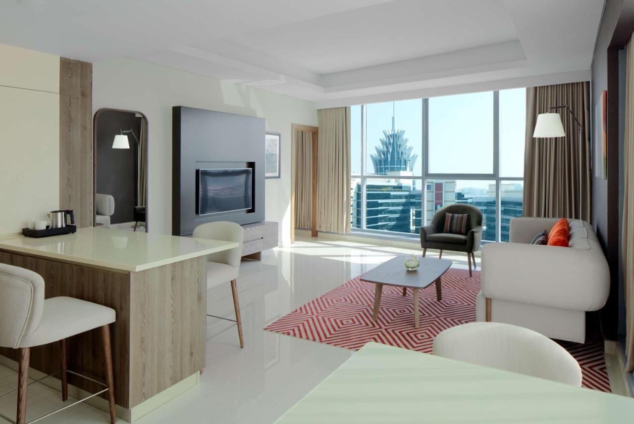 Radisson Blu Hotel Apartment Dubai Silicon Oasis Eksteriør billede